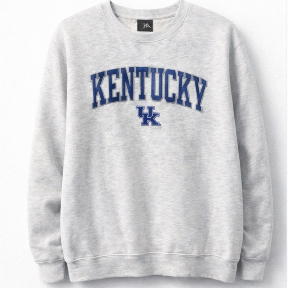 Port Authority Gray Kentucky Logo Women's Sweatshirt
